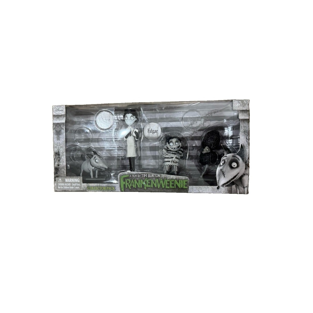 Disney Frankenweenie Collector Pack Sparky Victor Edgar Persephone 2012 Sealed